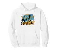 Youth Pastor Superhero Identity Church Ministry Group Leader Pullover Hoodie