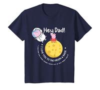 Youth Peppa Pig Moon & Back Father's Day T-Shirt