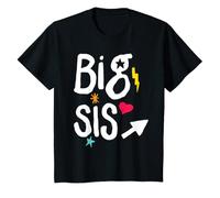 Youth Pointing at Big Sis, Cute And Funny Matching Siblings T-Shirt
