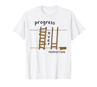 Youth Progress Over Perfection Teacher Kids Back to School T-Shirt