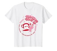 Youth Red Julius Monkey Shaking Things Up Milkshake Kids T-Shirt