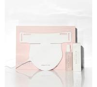 Youth Renew Neck & Chest Anti-Aging Duo - LED Light Therapy C-Wave Mask + Über Youth Super Lift Serum-Spray for Firmer, Smoother, Radiant Skin