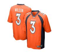 (Youth-S, Orange) T-Shirt Denver Broncos Russell Wilson Jersey - Men's/Women's/Youth