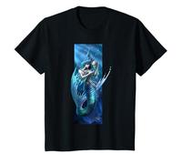 Youth Sailors Ruin Mermaid Siren Anne Stokes Collection Kids T-Shirt