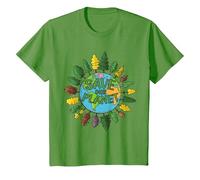 Youth Save our Planet Cartoon Earth Day for Kids T-Shirt