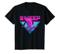 Youth Sooty Sweep Guitar Vaporwave Kids T-Shirt
