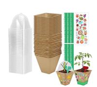 Youth Sowing Package - Academic Growing Equipment Package, Sprouting Garden Toys, Utility for Organic Research Projects, Kindergarten Crate for Exploration