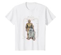 Youth Star Wars R2 D2 And C3PO Vintage T-Shirt