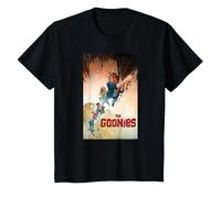 Youth The Goonies Hanging From Stalactite Kids T-Shirt