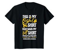 Youth This Is My Fight Shirt Neuroblastoma Awareness Ribbon, NB T-Shirt