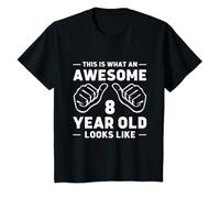 Youth This is What an Awesome 8 Year Old Looks Like T-Shirt