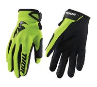 YOUTH THOR SECTOR MOTOCROSS MX BIKE GLOVES childs kids - FLO ACID GREEN