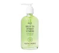 Youth To The People Kale + Green Tea Superfood Cleanser - Vegan Face Wash with Spinach, Vitamins C, E + K - Non-Drying Gel Foaming Cleanser for All Sk