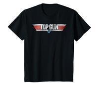 Youth Top Gun Classic Steel Logo Kids T-Shirt