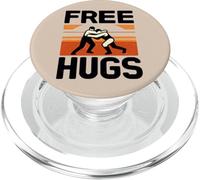 Youth Wrestling Athletes Funny Free Hugs Grappling Wrestlers PopSockets PopGrip for MagSafe