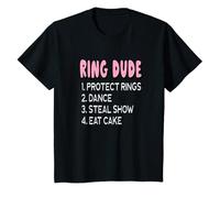 Youth Yep I'm The Ring Dude Bearer Proposal Kids Cute Boys Toddler T-Shirt