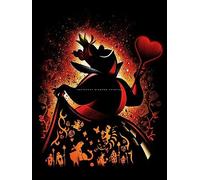 Youtheart Diamond Painting Red Queen Diamond Art Villain, 5D Full Drill Cross Stitch Embroidery Kits, DIY Wall Décor