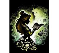 Youtheart Painting with Diamonds Beauty Diamond Art Belle, 5D Full Drill Cross Stitch Embroidery Kits, DIY Wall Décor