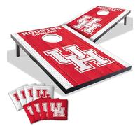 YouTheFan NCAA Houston Cougars 2' x 3' Portable Cornhole Game with Logo Bags