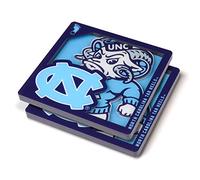 YouTheFan NCAA North Carolina Tar Heels Logo Series Coaster