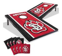 YouTheFan NCAA South Dakota Coyotes 2' x 3' Portable Cornhole Game with Logo Bags