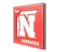 YouTheFan NCAA Texas Longhorns 3D Logo Series Wall Art - 12x12