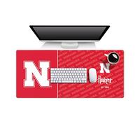 YouTheFan Nebraska Cornhuskers Logo Series Desk Pad