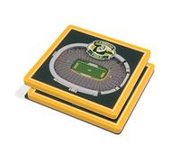 YouTheFan NFL 3D Team StadiumViews 4x4 Coasters - Set of 2
