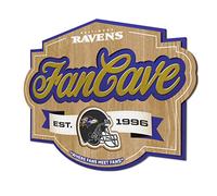 YouTheFan NFL Baltimore Ravens Fan Cave Sign