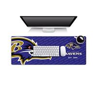 YouTheFan NFL Baltimore Ravens Logo Series Desk Pad SMU
