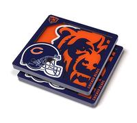 YouTheFan NFL Chicago Bears Logo Series Coaster