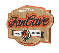 YouTheFan NFL Cincinnati Bengals Fan Cave Sign