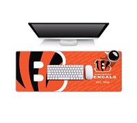 YouTheFan NFL Cincinnati Bengals Logo Series Desk Pad SMU