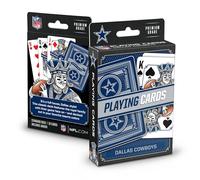 YouTheFan NFL Dallas Cowboys Officially-Licensed Playing Cards - Original Artwork on All face Cards and Jokers - Team’s Official Colors - Quality Linen Texture - Designed in The USA