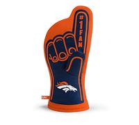 YouTheFan NFL Denver Broncos #1 Oven Mitt, 13.25" x 6.5"