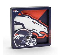 YouTheFan NFL Denver Broncos 3D Logo Series Magnets