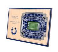 YouTheFan NFL Indianapolis Colts 3D StadiumViews Desktop Display - Lucas Oil Stadium
