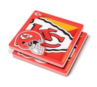 YouTheFan NFL Kansas City Chiefs Logo Series Coaster