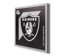YouTheFan NFL Las Vegas Raiders 3D Logo Series Wall Art - 12x12