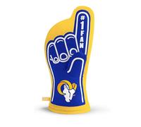 YouTheFan NFL Los Angeles Rams #1 Oven Mitt, 13.25" x 6.5"