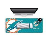 YouTheFan NFL Miami Dolphins Logo Series Desk Pad SMU