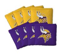 YouTheFan NFL Minnesota Vikings Cornhole Bags 8PK
