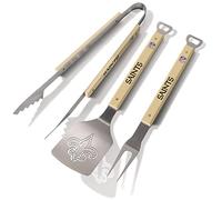 YouTheFan NFL New Orleans Saints Spirit Series 3-piece BBQ Set