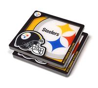 YouTheFan NFL Pittsburgh Steelers Logo Series Coaster