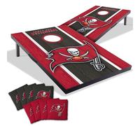 YouTheFan NFL Tampa Bay Buccaneers 2' x 3' Portable Cornhole Game with Logo Bags