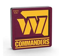 YouTheFan NFL Washington Commanders 3D Logo Magnet