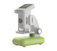 Youthful Exploration Compact Kids Digital Microscope Featuring Clear Images on a Bright LCD Screen and Flexible Zoom Capabilities (green)