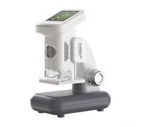 Youthful Exploration Compact Kids Digital Microscope Featuring Clear Images on a Bright LCD Screen and Flexible Zoom Capabilities (grey)
