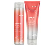 YouthLock Shampoo & Conditioner Set Formulated with Collagen | Youthful Body & Bounce | Reduce Breakage & Frizz | Free of SLS/SLES Sulfates | 10.