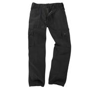 Youths/Kids Military Combat Cargo Trousers - Black (11-12 Years, Black)